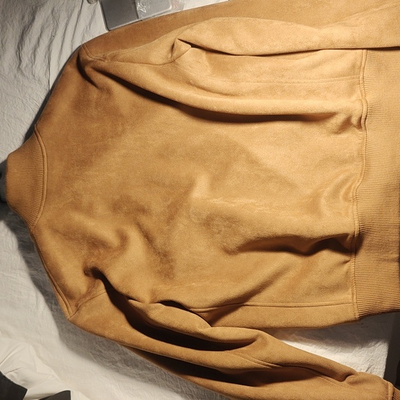 Zara faux suede Jacket - Picture 4 of 5